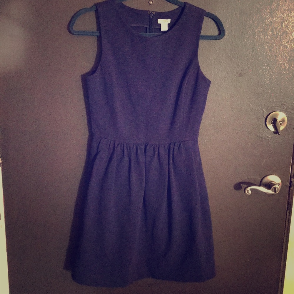 Navy blue dress